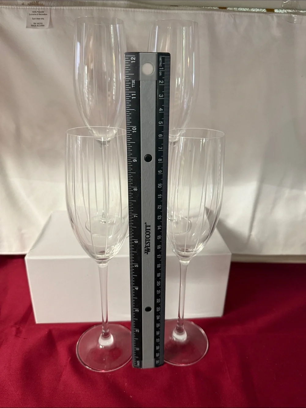 Mikasa Hospitality 7 1/4 oz Royal Leerdam Adora Champagne Flute Glass
